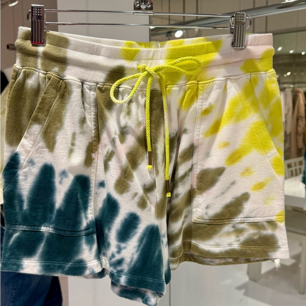 YFB Tie-Dye Women's Shorts drawstring waist